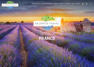 Websites for travel agencies