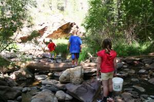 Hiking West Fork Trail in Sedona with children, an unforgettable adventure!