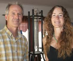 Aromatherapy distillers, Max and Clare Licher
