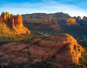 Sedona sunrise hike at Sugarloaf