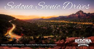 Scenic drives in Sedona with maps
